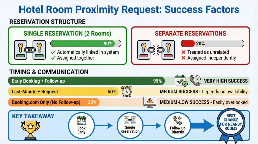 Booking Approach Comparison Info graphic 