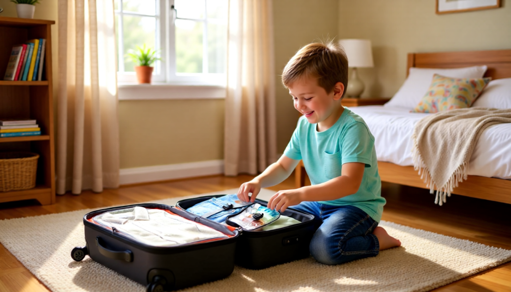 Kid Packing Mother Lode Jr Backpack