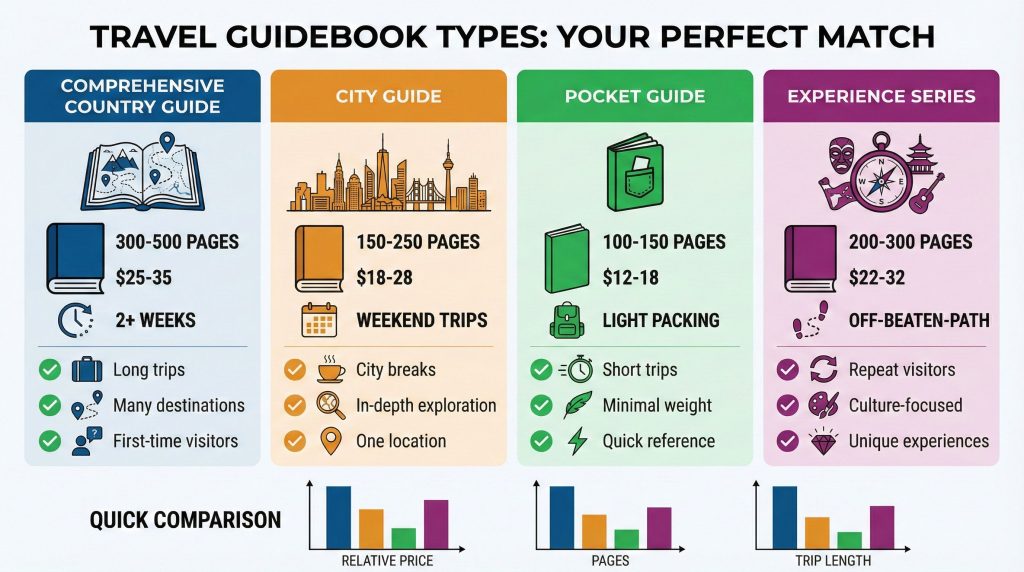 Travel Guidebook Types