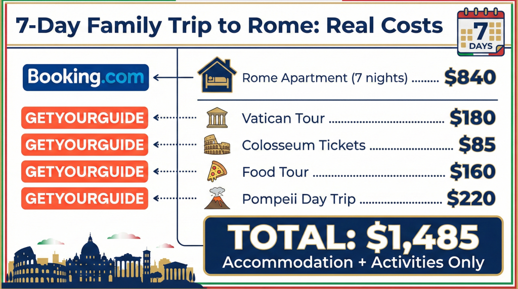 7 Day Family Trip to Rome