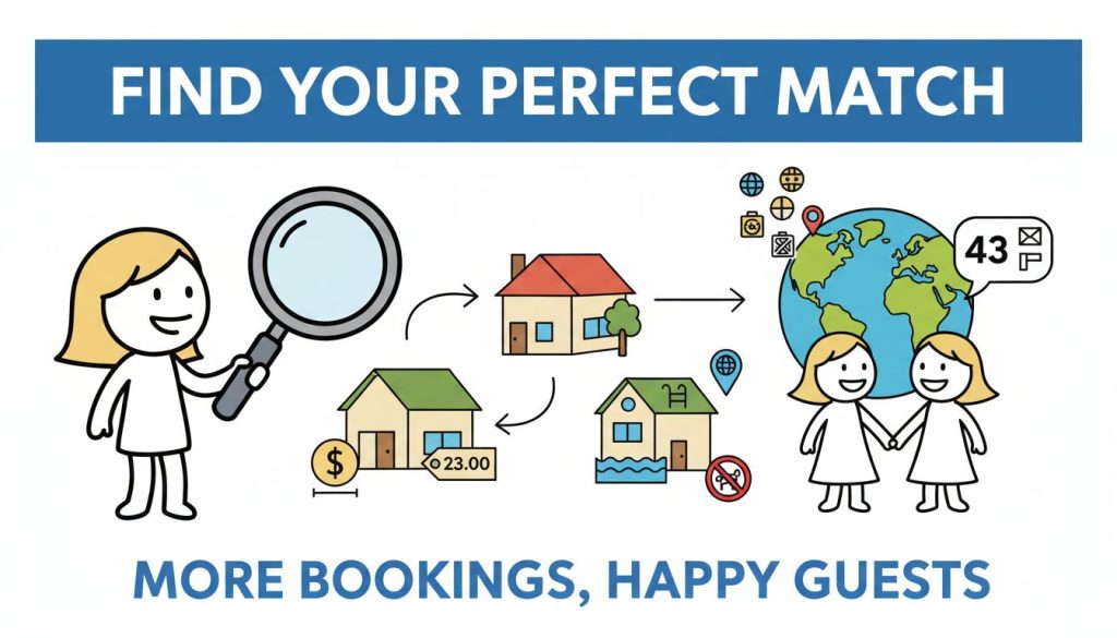 Booking a holiday with booking.com