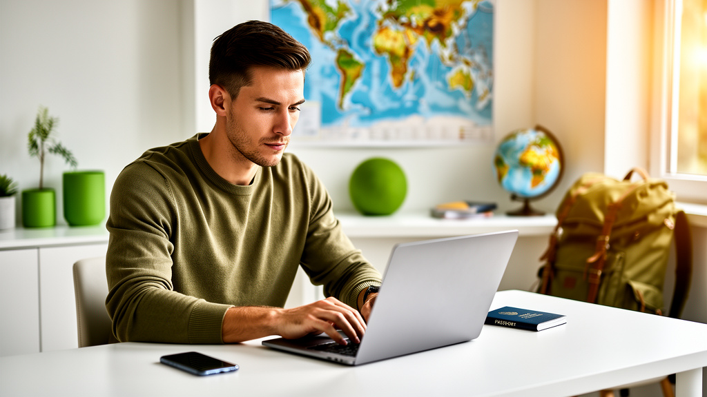 Booking.com hotel booking tips using laptop and phone