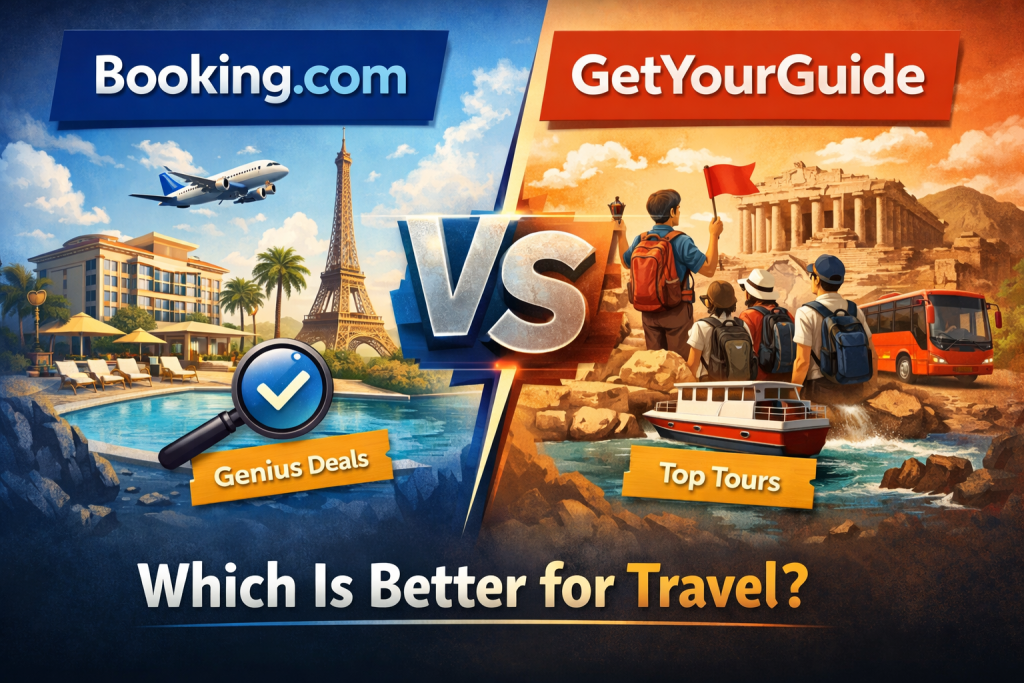 Booking.com vs GetYourGuide (2026)