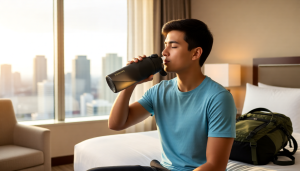 Collapsible water bottle is the most valuable carry-on travel essentials  