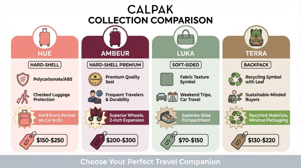 CalPak Collection Comparison